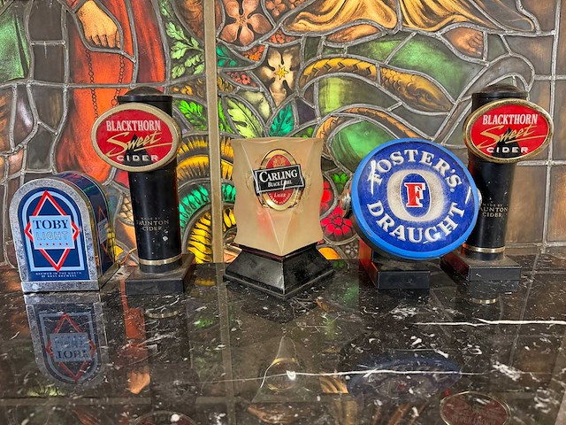 Authentieke bar decoratie (5x) - afbeelding 3 van  3