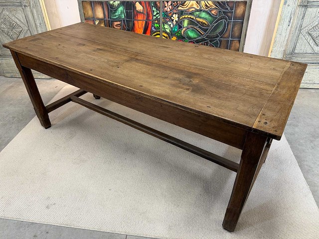 Authentieke franse eetkamertafel +- 1912 - afbeelding 3 van  4