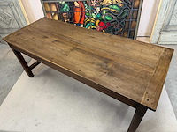 Authentieke franse eetkamertafel +- 1912 - afbeelding 4 van  4