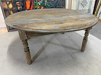 Authentieke franse eiken tafel 1918+- - afbeelding 4 van  6