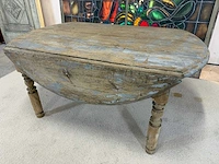 Authentieke franse eiken tafel 1918+-