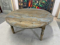 Authentieke franse eiken tafel 1918+- - afbeelding 6 van  6