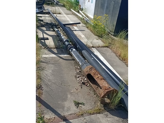 Authentieke lantaarnpaal - afbeelding 1 van  5
