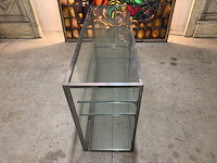 Authentieke tafel vitrinekast - afbeelding 1 van  1