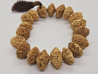 Authentieke tibetaanse temple prayer beads - afbeelding 1 van  4