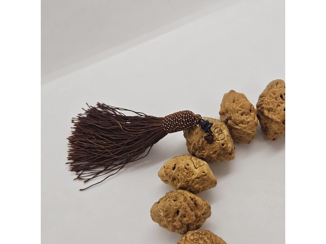 Authentieke tibetaanse temple prayer beads - afbeelding 4 van  4