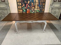 Authentieke uitschuifbare eetkamer tafel - afbeelding 5 van  5