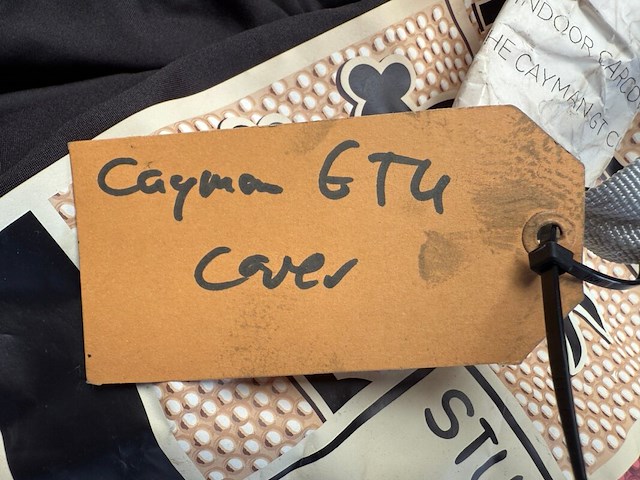 Auto binnenhoes t.b.v. porsche cayman gt4 - afbeelding 4 van  4