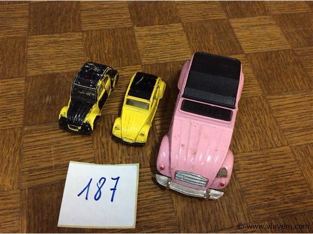 Auto deux cheveau 3stuks - afbeelding 1 van  2