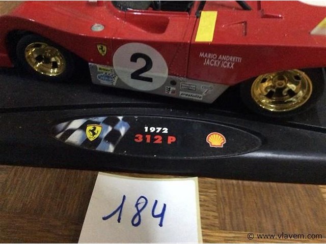 Auto ferrari 1972 - afbeelding 2 van  3