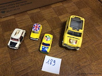 Auto mini 4stuks - afbeelding 1 van  2