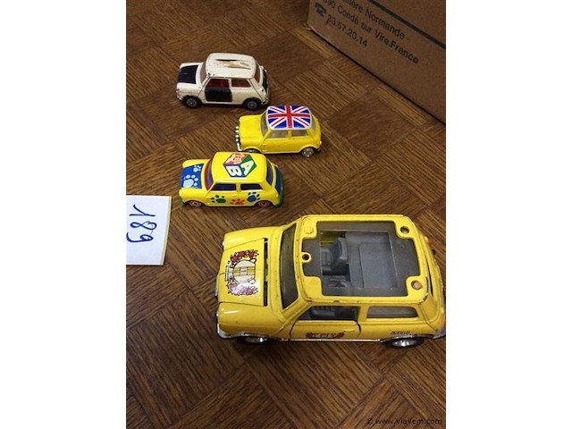 Auto mini 4stuks - afbeelding 2 van  2