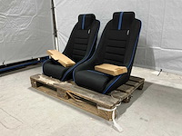 Auto-style racestoel (2x) - afbeelding 3 van  4