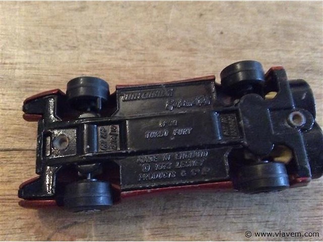 Auto turbo fury matchbox - afbeelding 4 van  4