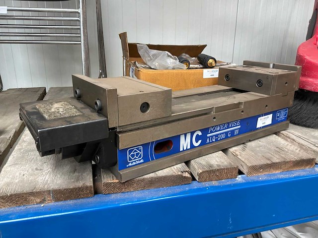 Auto well mc power vise alq-200 g hv machineklem - afbeelding 1 van  2