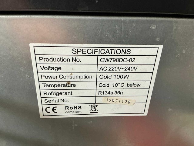 Autobar cw789dc-02 waterkoeler - afbeelding 5 van  5