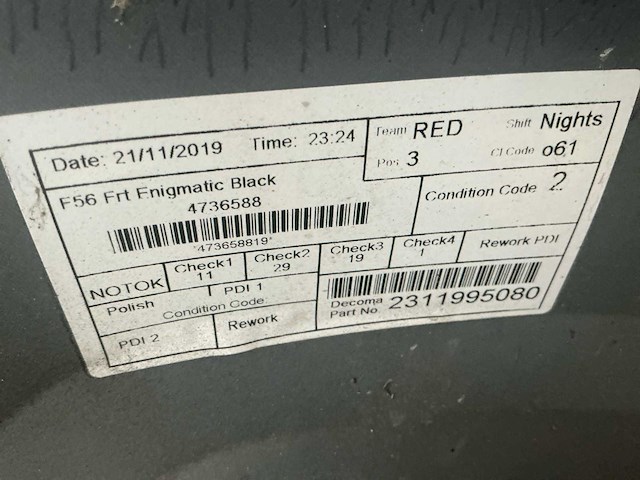 Autobumper minicooper - afbeelding 5 van  5