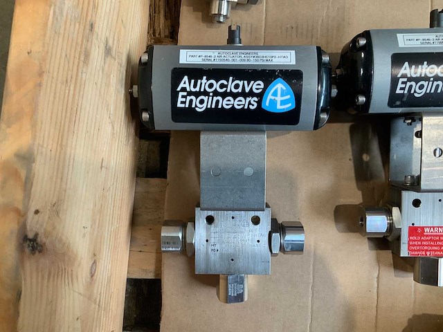Autoclave - pneumatische actuatoren, kleppen en schakelaars (30x) - afbeelding 4 van  4