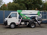 Autohoogwerker piaggio porter maxxi benzine met hoogwerker comet - afbeelding 1 van  1