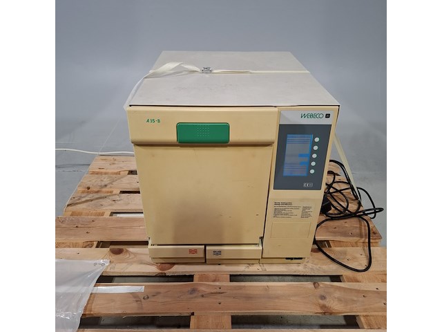 Autoklaaf machine, webeco, a-35b - afbeelding 1 van  20