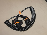 Autolaadkabel / koppelkabel spiraal type 2. 6m 3x6 mm2. - afbeelding 1 van  2