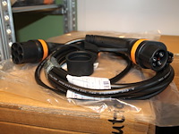 Autolaadkabel / koppelkabel type 1- type 2. 6m 3x2,5 mm2. - afbeelding 2 van  2