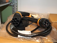 Autolaadkabel / koppelkabel type 1- type2. 6m 3x2,5 mm2. - afbeelding 2 van  2