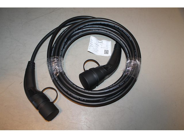 Autolaadkabel / koppelkabel type 2. 10m 3x6mm2. - afbeelding 1 van  2