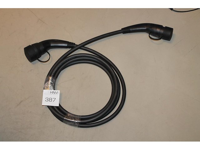 Autolaadkabel / koppelkabel type 2. 4m 5x6 mm2. - afbeelding 1 van  2