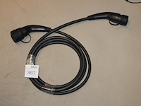 Autolaadkabel / koppelkabel type 2. 4m 5x6 mm2. - afbeelding 1 van  2