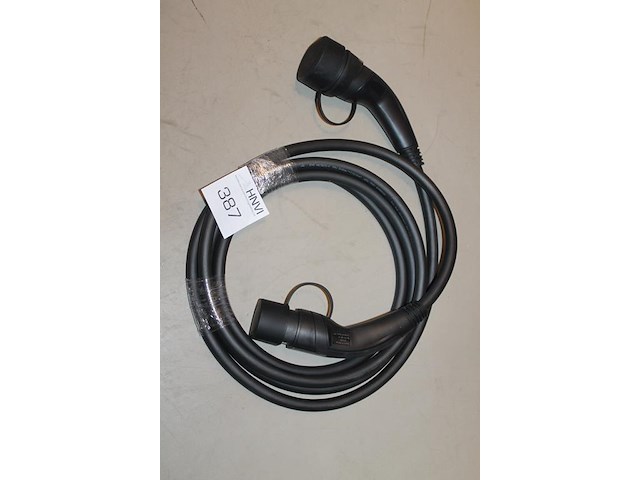 Autolaadkabel / koppelkabel type 2. 4m 5x6 mm2. - afbeelding 2 van  2