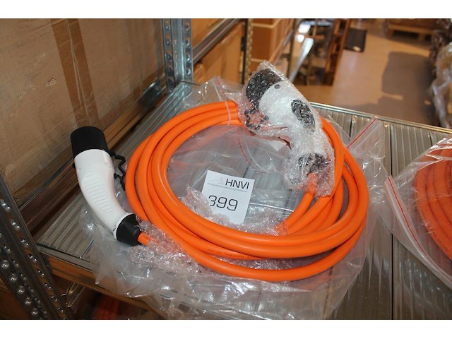 Autolaadkabel / koppelkabel type 2. 6m 3x2,5 mm2. - afbeelding 1 van  1