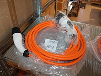 Autolaadkabel / koppelkabel type 2. 6m 3x2,5 mm2. - afbeelding 1 van  1