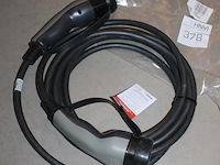 Autolaadkabel / koppelkabel type 2. 6m 3x6 mm2. - afbeelding 2 van  2