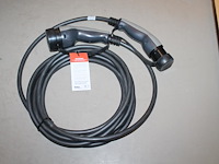 Autolaadkabel / koppelkabel type 2. 6m 3x6 mm2. - afbeelding 2 van  2