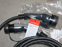 Autolaadkabel / koppelkabel type 2. 6m 3x6 mm2. - afbeelding 2 van  2