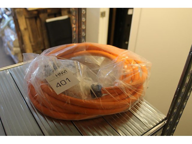 Autolaadkabel / koppelkabel type 2. 6m 3x6 mm2. - afbeelding 1 van  1