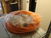 Autolaadkabel / koppelkabel type 2. 6m 3x6 mm2. - afbeelding 1 van  1