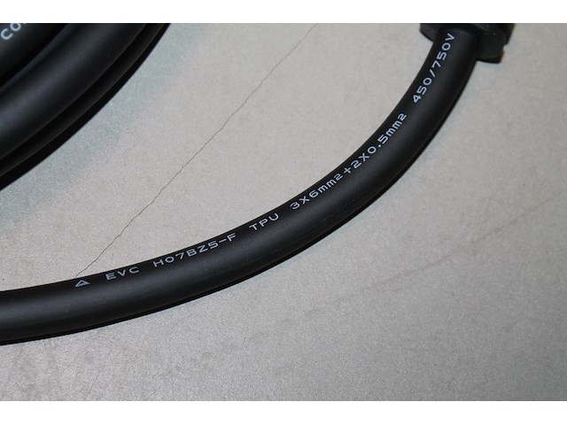 Autolaadkabel / koppelkabel type 2. 8m 3x6mm2. - afbeelding 2 van  3