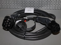 Autolaadkabel type 2 naar type 2. 1-fase. 7 meter.