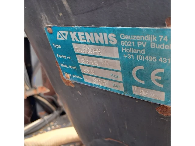 Autolaadkraan, kennis, 14.000-r, 1999 - afbeelding 18 van  23