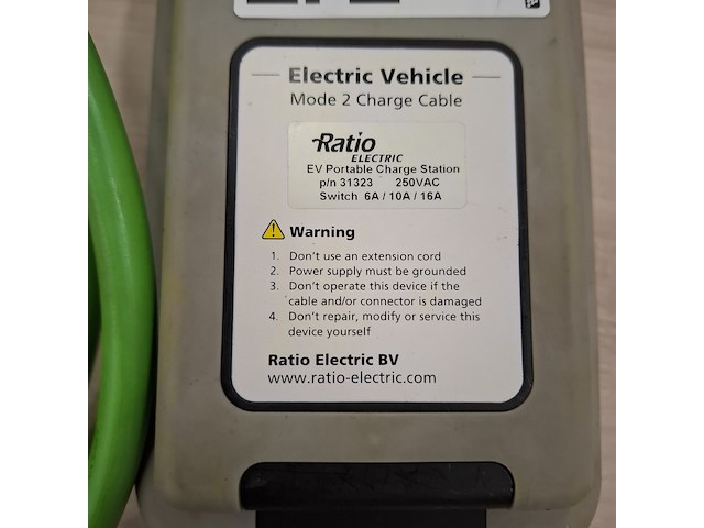 Autolaadstekker ratio electric - afbeelding 2 van  5