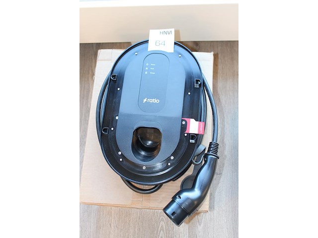 Autolader ratio smart 7,4 kw met 5 m laadkabel. nieuw in doos. - afbeelding 2 van  2