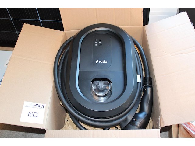 Autolader ratio solar smart io6 met 7,5 laadkabel. nieuw in doos. - afbeelding 1 van  3