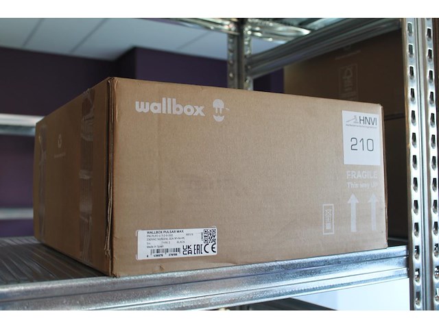 Autolader wallbox 2 black pulsar max met 5m laadkabel. nieuw in doos. - afbeelding 1 van  3