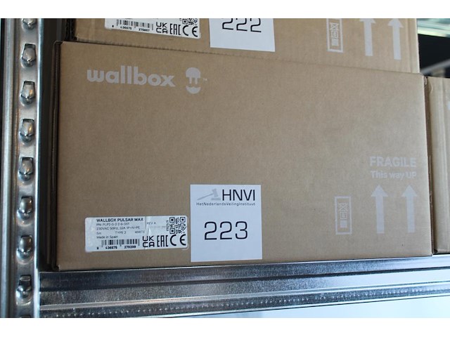Autolader wallbox 2 white pulsar max met 5m laadkabel. nieuw in doos. - afbeelding 1 van  3