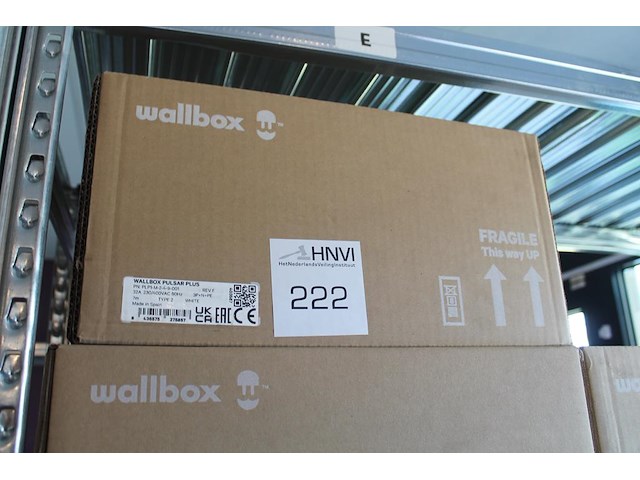Autolader wallbox 2 white pulsar plus met 7m laadkabel. nieuw in doos. - afbeelding 1 van  3