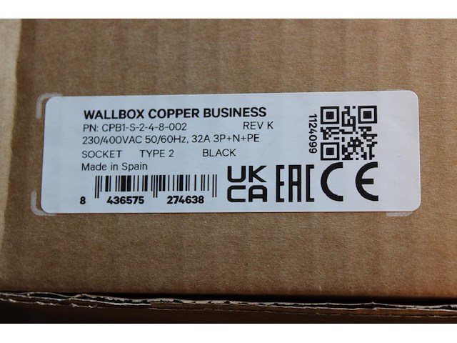 Autolader wallbox copper business. nieuw in doos. - afbeelding 2 van  2