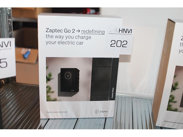 Autolader zaptec go 2 asphalt black. - afbeelding 1 van  3