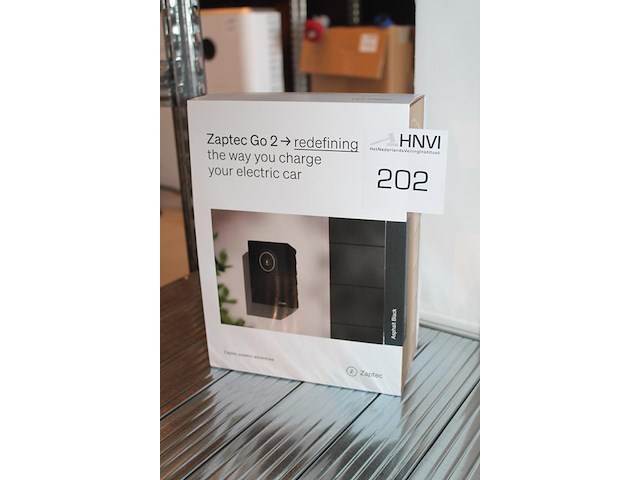 Autolader zaptec go 2 asphalt black. - afbeelding 2 van  3